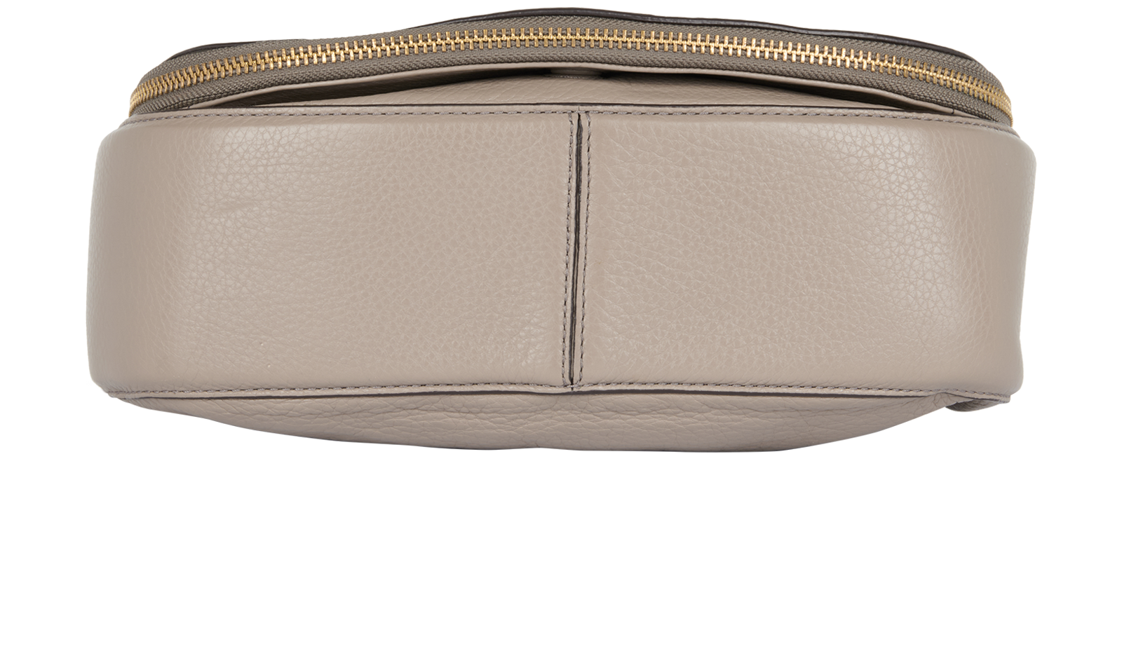 Recruit Nomad Messenger, &pound;160, Handbags, Taupe, Leather, Top view